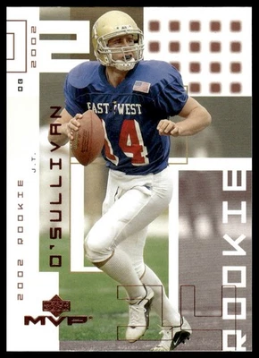 2002 Upper Deck MVP #279 J.T. O'Sullivan RC New Orleans Saints NM+ - Image 1 of 2