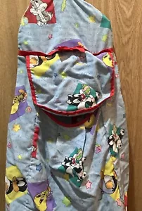 Cesto asilo nido vintage 1997 Looney Tunes custodia bambini Tweety uccellino insetti coniglietto - Foto 1 di 9