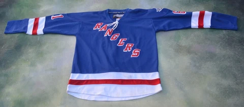 Reebok NHL 2014 Stanley Cup New York Rangers Rick Nash #61 Jersey Size 50 Cover