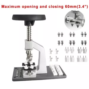 5700# Steel Bench Watch Case Opener 60mm With Metal Base Watchmaker Repair Tool - Picture 1 of 11