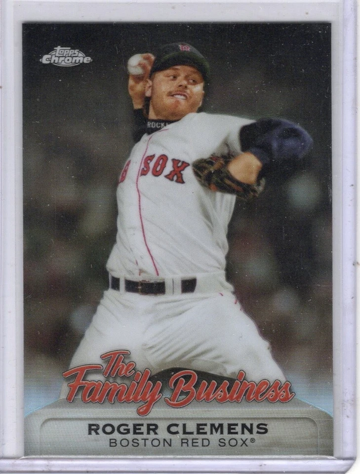 2019 Topps Chrome The Family Business #6 Roger Clemens Boston Red Sox - Image 1 of 1