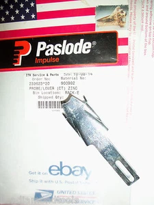 "NUEVO"" Paslode Part # 900982 Sonda/Inferior "ZINC" - Imagen 1 de 1