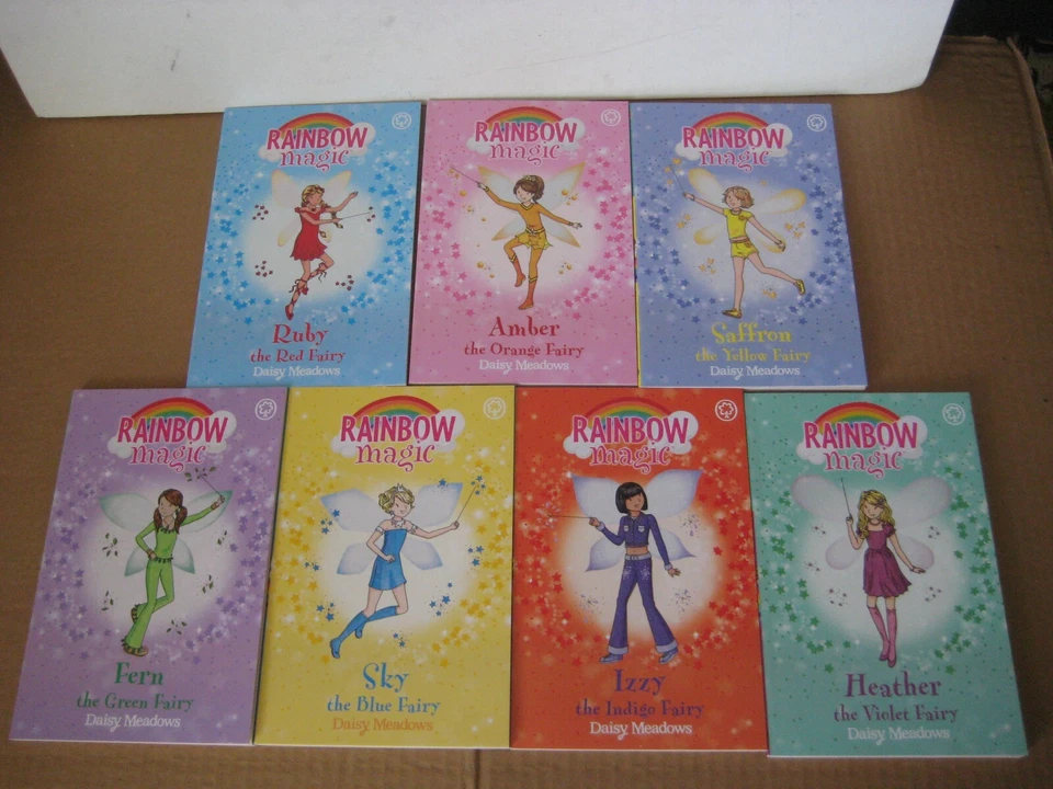 Rainbow Magic~Chapter Books by Daisy Meadow~  Lot of 7 - Image 1 of 4