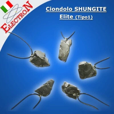 CIONDOLO SHUNGITE ELITE Tipo1 originale dalla Carelia (protezione WI-FI / 5G)  - Imagen 1 de 4