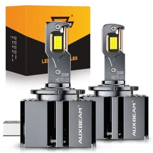 AUXBEAM D1S HID Xenon Headlight Bulbs for Cadillac DTS 2006-2011 HIGH LOW Beam - Picture 1 of 12