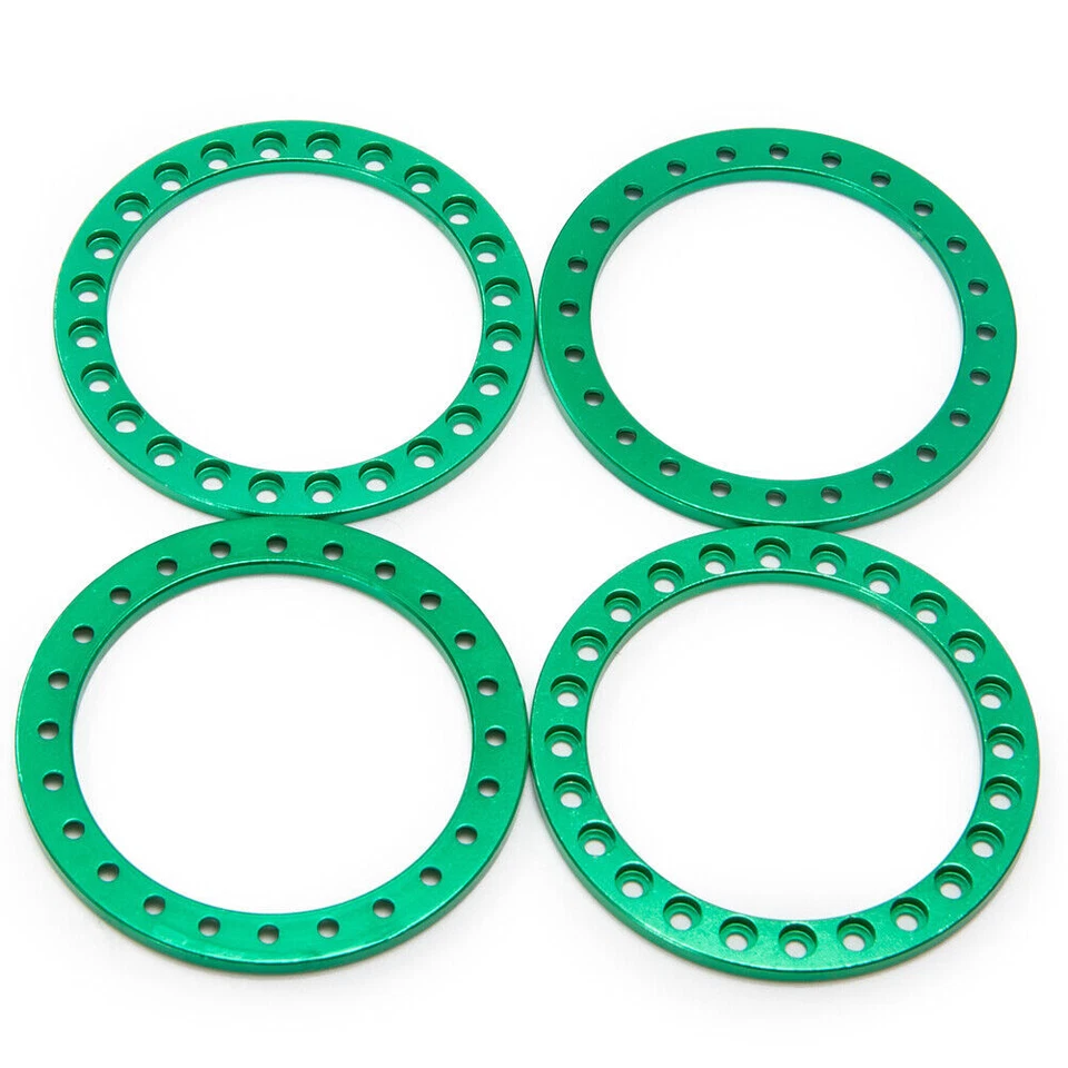 4X 1.9 inch wheel rims beadlock ring metal replacement for Axial SCX10 1/10 car - Image 1 of 1