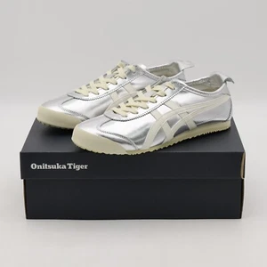 1183B566-021 Onitsuka Tiger Mexico 66 Silver Off White (Men's) - Picture 1 of 10
