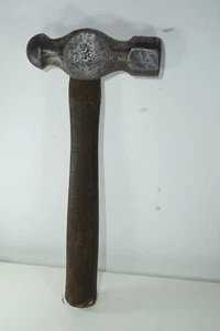 Vintage 1940's 858g 1.8 lb  11'' England Steel Engineers Ball Pein Hammer - Picture 1 of 10