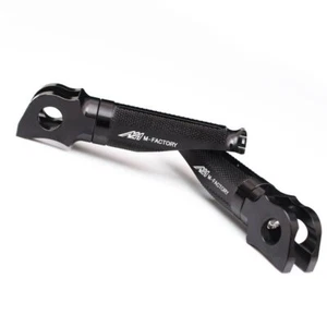 Pedal estriberas delanteras negro para Kawasaki Z1000 03-13 12 11 10 09 Shinobi Rider - Imagen 1 de 4