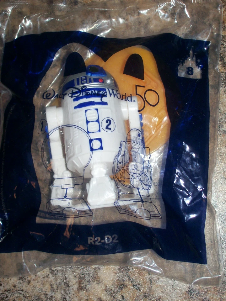 R2D2 McDonald’s 50th Anniversary Happy Meal Toy #8 Star Wars - New Sealed - Image 1 of 1