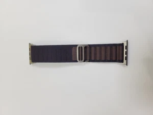 OEM Apple Watch Ultra 2nd 49mm Natural Titanium Indigo Alpine Loop Band Medium - Picture 1 of 4