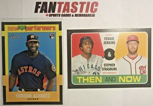 2020 Topps Heritage Insert YOU PICK New Age Performers / Then and Now