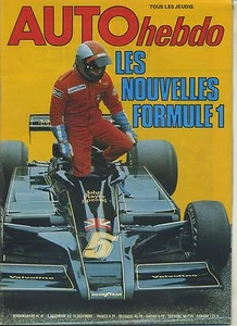 AUTO HEBDO n°41 09/12/1976 504 V6 coupé BILAN F3 RAC RALLYE - Foto 1 di 1
