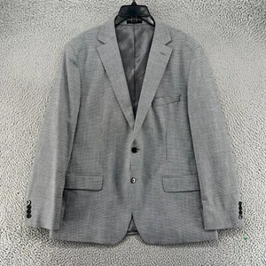 Lauren Ralph Lauren Blazer Mens 46R 2 Button Gray Sport Coat Casual Jacket - Picture 1 of 12