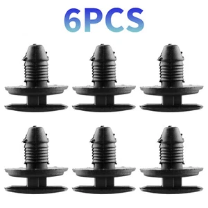 For Porsche Cayenne 2011-2018 Engine Compartment Trim Clip Fasteners (Set of 6) - Picture 1 of 13