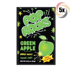 5x Packs Pop Rocks Green Apple Flavor Popping Candy .33oz ( Fast Shipping! )  - Picture 1 of 1