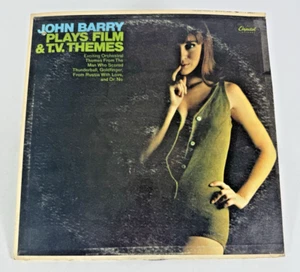 Capitol Records John Barry Play Film & TV Themes 1966 Vinyl LP - Picture 1 of 7