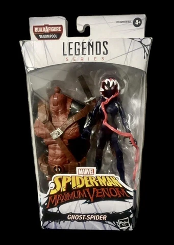 Marvel Legends NEW * Ghost Spider * Venom BAF Venompool 6-Inch Action Figure Cover