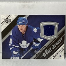2005-06 UD Game Jersey Jeff O’Neill Jsy Patch Maple Leafs #2 R