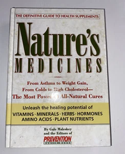 Nature’s Medicines by Gale Maleskey (Rodale, 1999) HC - Picture 1 of 12
