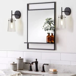 KAWOTI 5-in W 1-light  Modern Armed Wall Sconce in Light Matte Bronze - Picture 1 of 9