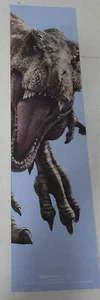 Jurassic Park T-Rex Licensed MOVIE ARTWORK 33" x 8" - Picture 1 of 1