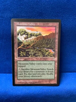 MTG 1996 Mountain Valley - Multi-color - Mirage - Land - Image 1 of 2