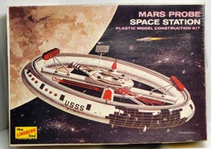 Lindberg 1969 Mars Probe Space Station (started) - Zdjęcie 1 z 10