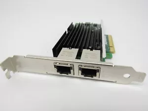 IBM FRU 00JY856 10Gb Dual 2-Port Network 10G Adapter RJ-45 49Y972 Card - Picture 1 of 7