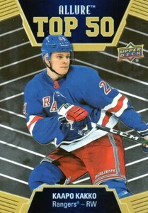 Kaapo Kakko  2019/20 UD Allure Top 50 # T50-10. - Picture 1 of 1