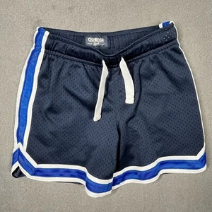 OshKosh B'gosh Athletic Shorts Mesh Activewear Blue White Trim 3T kidcore - Picture 1 of 5