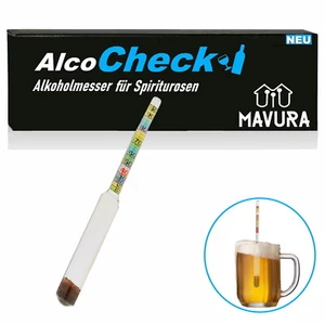 AlcoCheck Alkoholmeter Alkoholmesser Spirtometer Refraktometer Messgerät 0-96 - Bild 1 von 6
