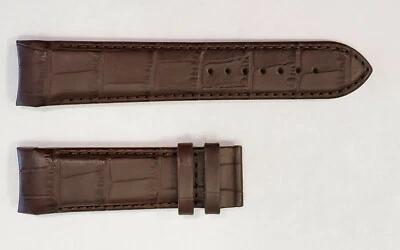 Correa de reloj de cuero marrón original Tissot Couturier T035407A T035446A 22 mm Foto 1 de 2
