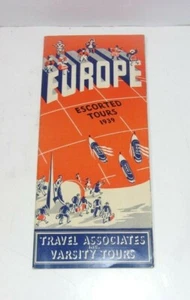 1939 Europe Tour Travel Associates Inc. Booklet - Picture 1 of 3