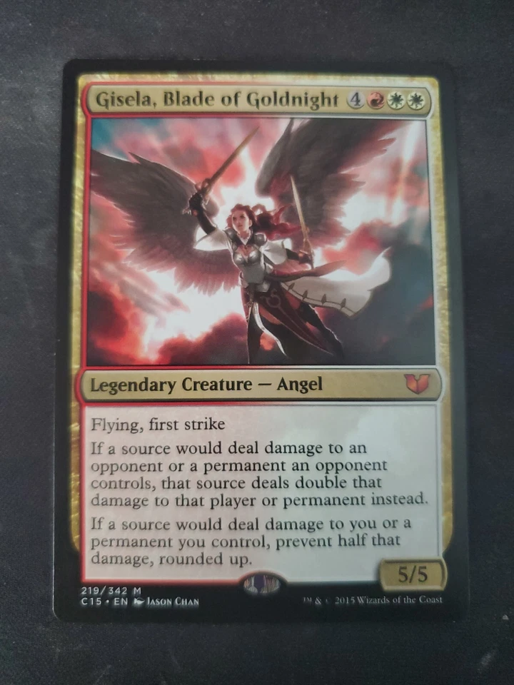 MTG Gisela, Blade of Goldnight Commander 2015 219/342 Regular Mythic - Image 1 of 1
