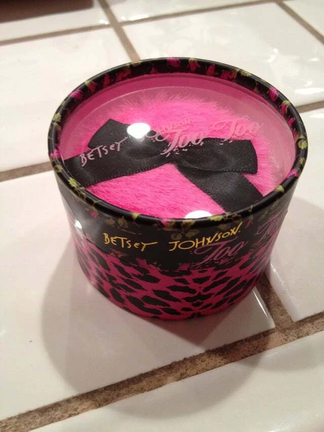 Nuevo Betsey Johnson Tanga Malla Transparente Bajo Elevación Ropa Interior Polvo o Rosa Bolsa de Regalo Foto 1 de 1