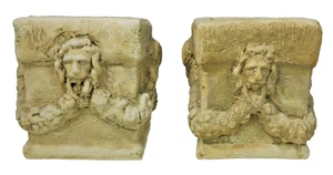 2 Hayes Parker Candle Votive Holder Lions Garland Renaissance Medieval - Picture 1 of 6