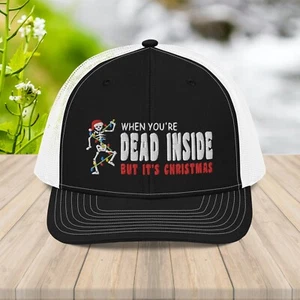 Sombrero de camionero Richardson When Your Dead Inside But It's Christmas Holiday - Imagen 1 de 23