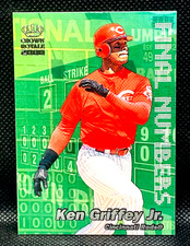KEN GRIFFEY JR - 2000 Pacific Crown Royal - FINAL NUMBERS #8 - CINCINNATI REDS
