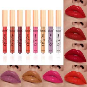 Mirror Surface Liquid Lip Gloss Glaze Makeup Moisturizing Crystal Glow Lipstick - Picture 1 of 15
