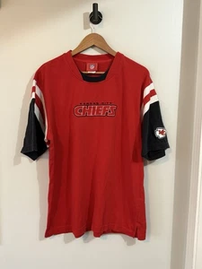 Vintage KC Chiefs Men’s Large Shirt Embroidered Logo 90’s Heavyweight Multicolor - Bild 1 von 4
