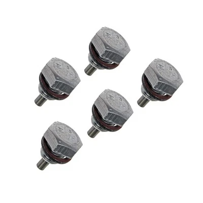 For GMC Yukon 1992-1995 Oil Drain Plug | Silver | Conventional Drain Method - Image 1 of 4