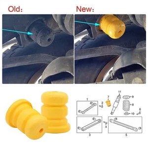 Bumper Control Orange Position Rear Replacement 15039397 15153958 4pcs - Picture 1 of 7