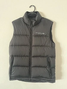 Mountain Designs Puffer Vest Womens Size Small Black Down and Feathers Outerwear - Picture 1 of 3
