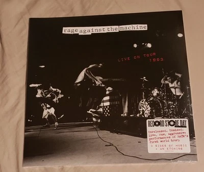 Rage Against The Machine  Live On Tour 1993 2LP Set NEW & SEALED RSD 2025 - Image 1 of 4