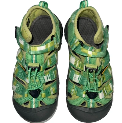 Keen Verde Bungee Corbata Gancho y Lazo Río Zapatos Senderismo Camping Aire Libre 10085855 Foto 1 de 4