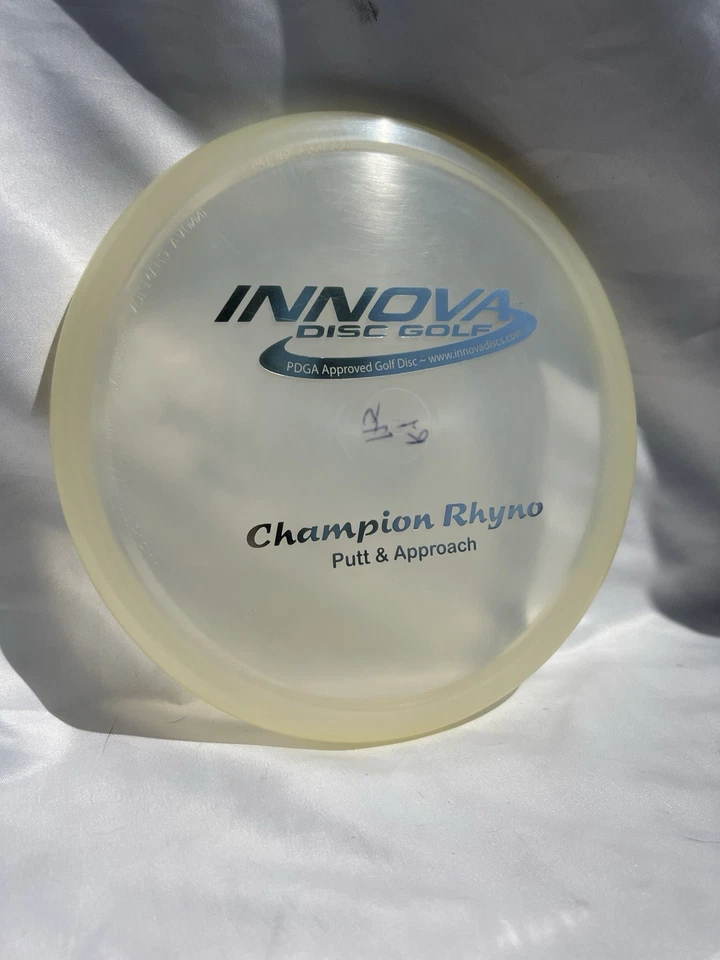 ❄️ INNOVA PFN CHAMPION RHYNO 175g ICE SAN MARINO ❄️ COLOR RARO OOP BLANCO TRANSPARENTE Foto 1 de 4