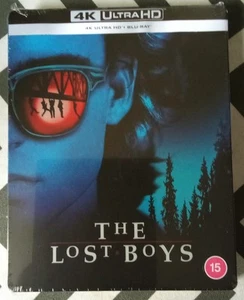 The Lost Boys 4K Ultra HD + Blu-Ray UK Steelbook Limited Edition New and Sealed+ - Picture 1 of 2