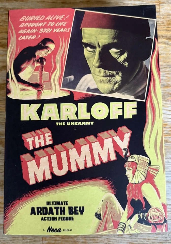 Neca Karloff The Uncanny In The Mummy Ultimate Ardath Bey Action Figure