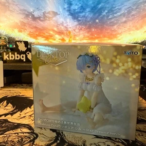 Re:Zero Desktop Cute Figur Rem Star Dreamy Ver. Taito Japan Neu - Bild 1 von 2